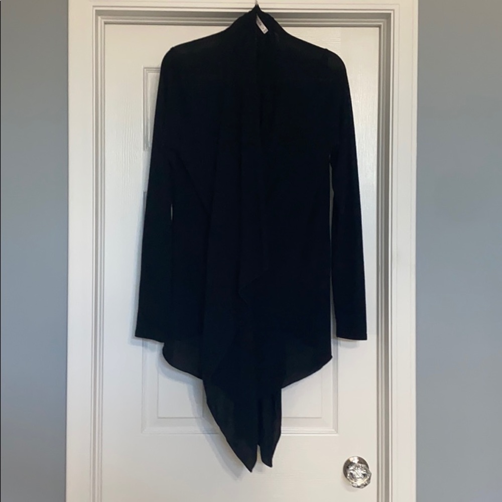 Fabletics Wrap Top With Zipper - image 1